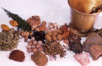 Natural imgredients used in Unani Medicine